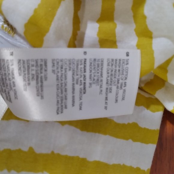 Nwt Olive Hill Womens Multi Floral Tie Up Tunic Blouse Size Medium - Picture 7 of 7